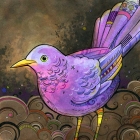 Purple Bird