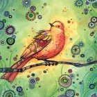 Yellow-Green Bird